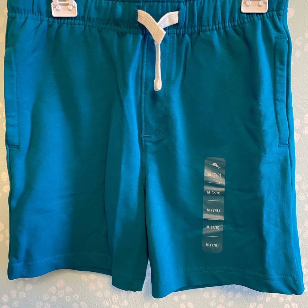 Tommy Bahama Blue Casual Shorts with Elastic Waist